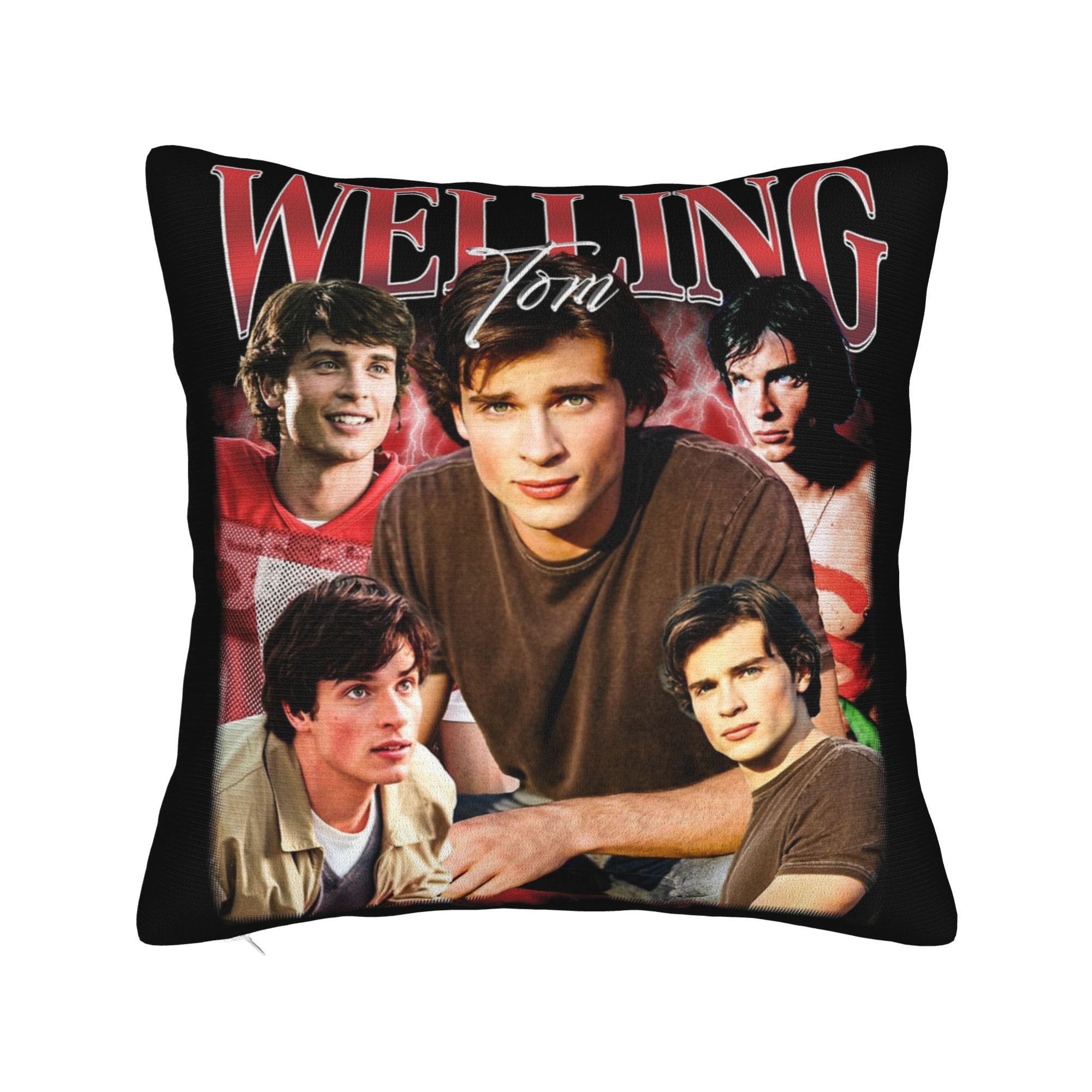 Pillow Cover Sublimation - خمر ويلينغ توم ساخنة المنافسة المخدة