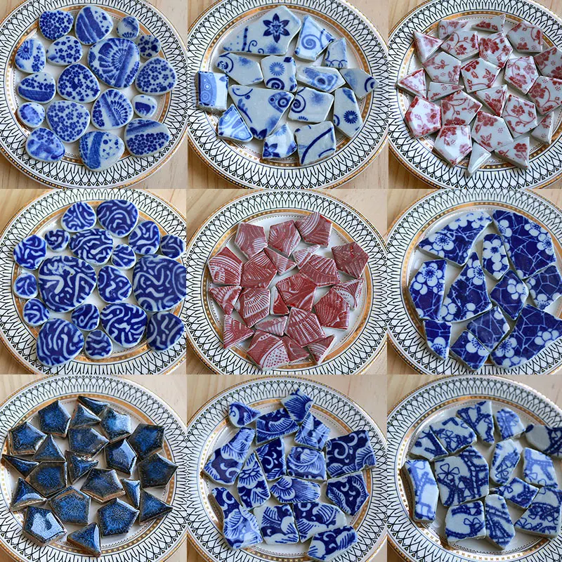100 جرام البيضاوي السيراميك بل - مراجعة Ceramic Tile Blank وسعره