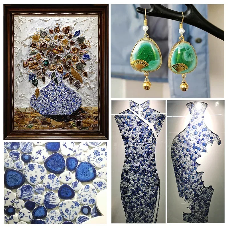 100 جرام البيضاوي السيراميك بل - مراجعة Ceramic Tile Blank وسعره