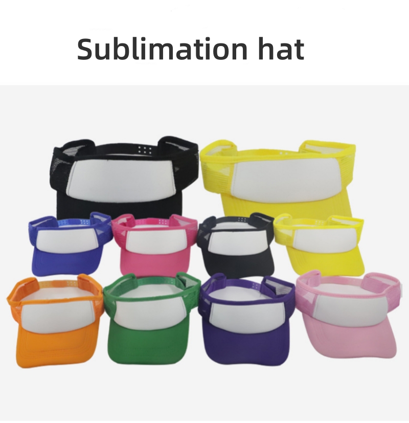 10 قطع قبعات شمسية صيفية فارغة - مراجعة Hat Sublimation Blank وسعره