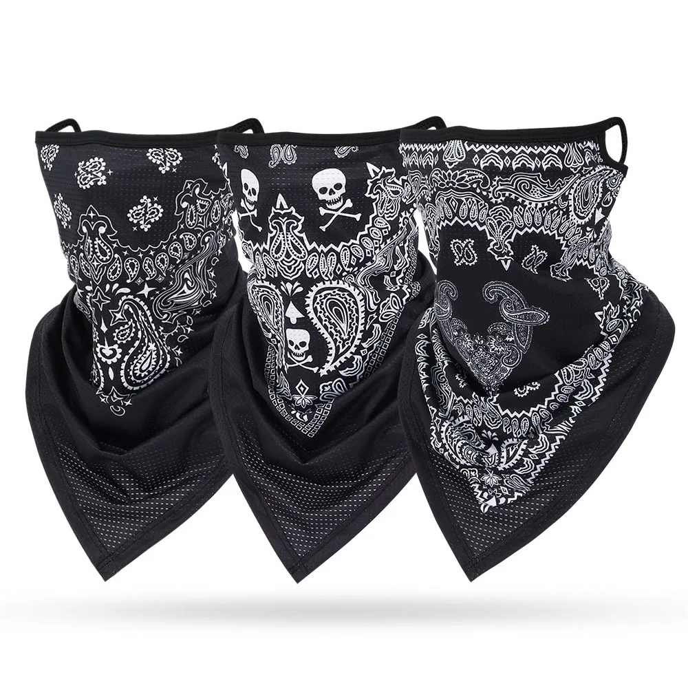 قناع باندونا متعدد الوظائف مع  - مراجعة Bandana Blank White وسعره