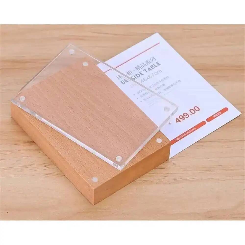 مكتب بطاقة السعر عرض المغناطيس - مراجعة Photo Acrylic Block وسعره