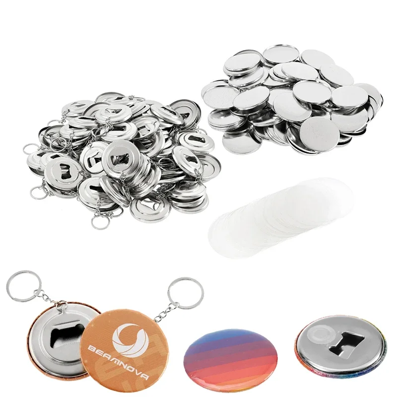 زر صانع أجزاء آلة ، لتقوم بها  - مراجعة Button Badge Blank وسعره