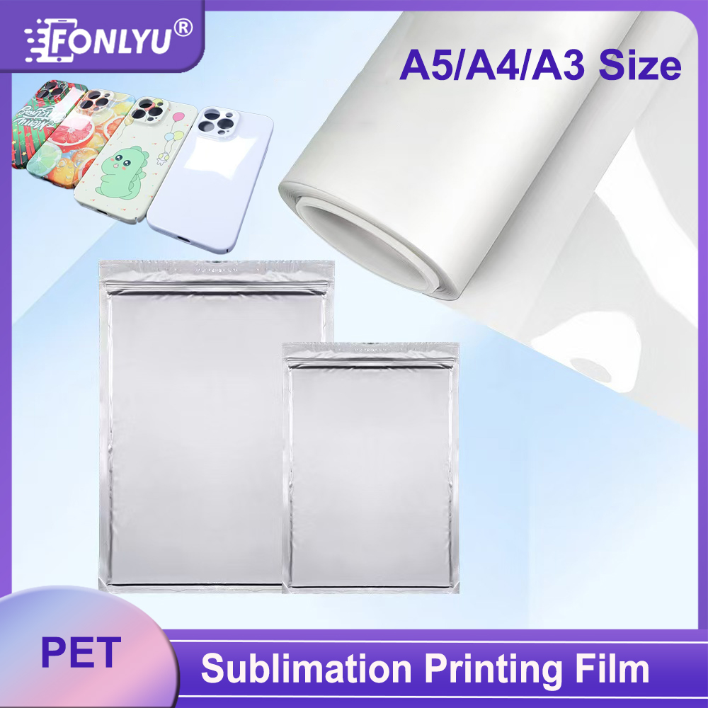 50 قطعة من فيلم الطباعة الحرار - مراجعة Phone Case Blank Print وسعره
