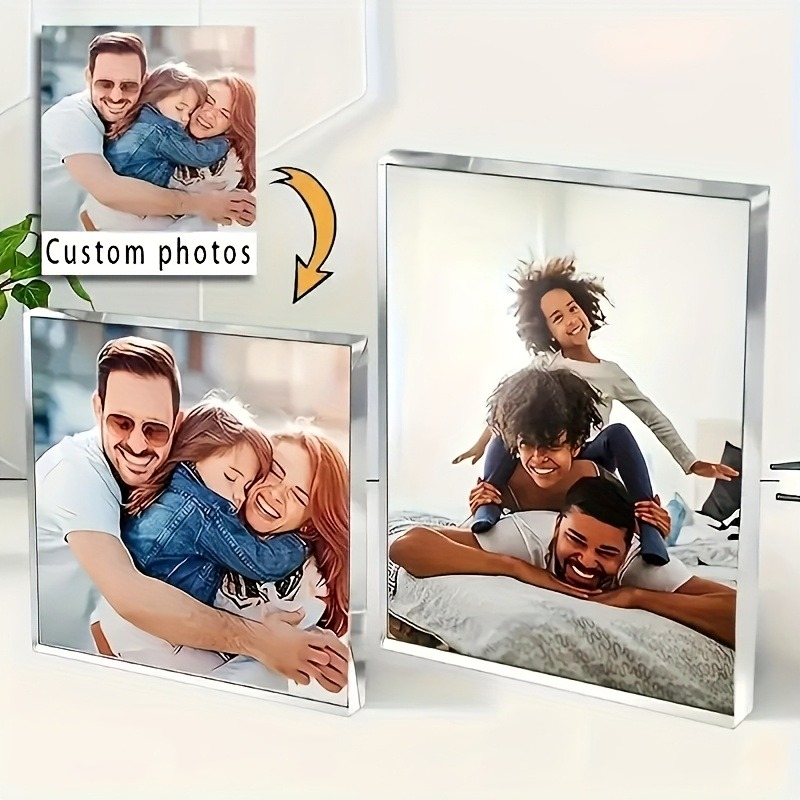 كتلة صور أكريليك مخصصة - تذكار - مراجعة Photo Acrylic Block وسعره