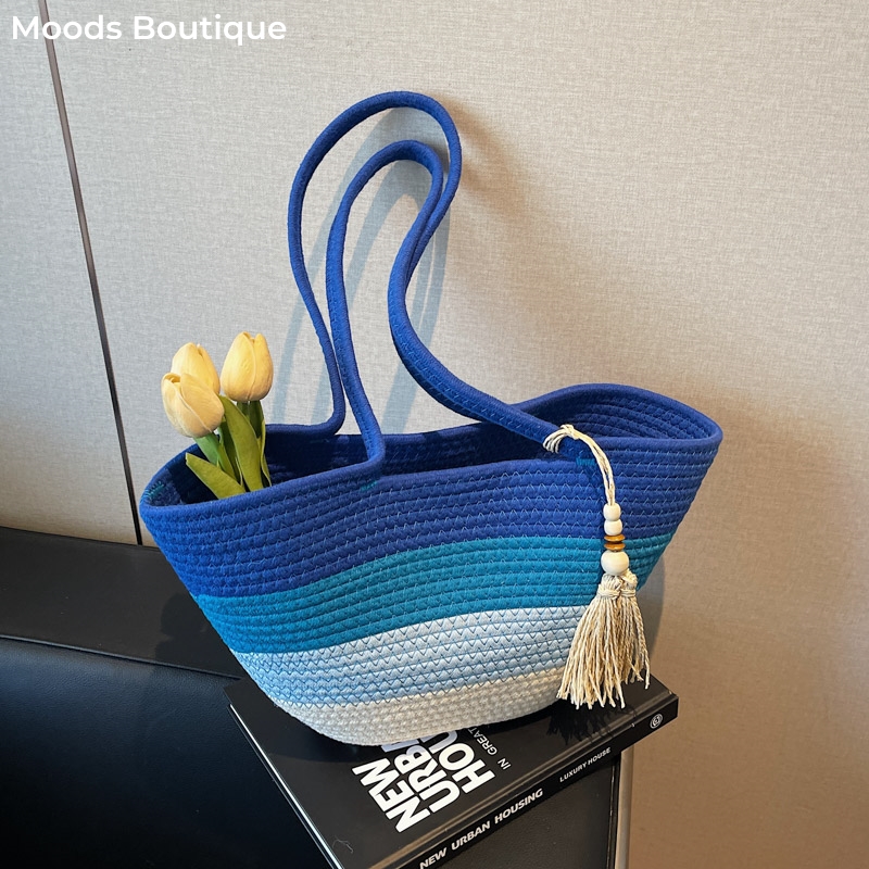 القطن حبل المنسوجة تصميم حقائب - مراجعة Tote Bag Sublimation وسعره