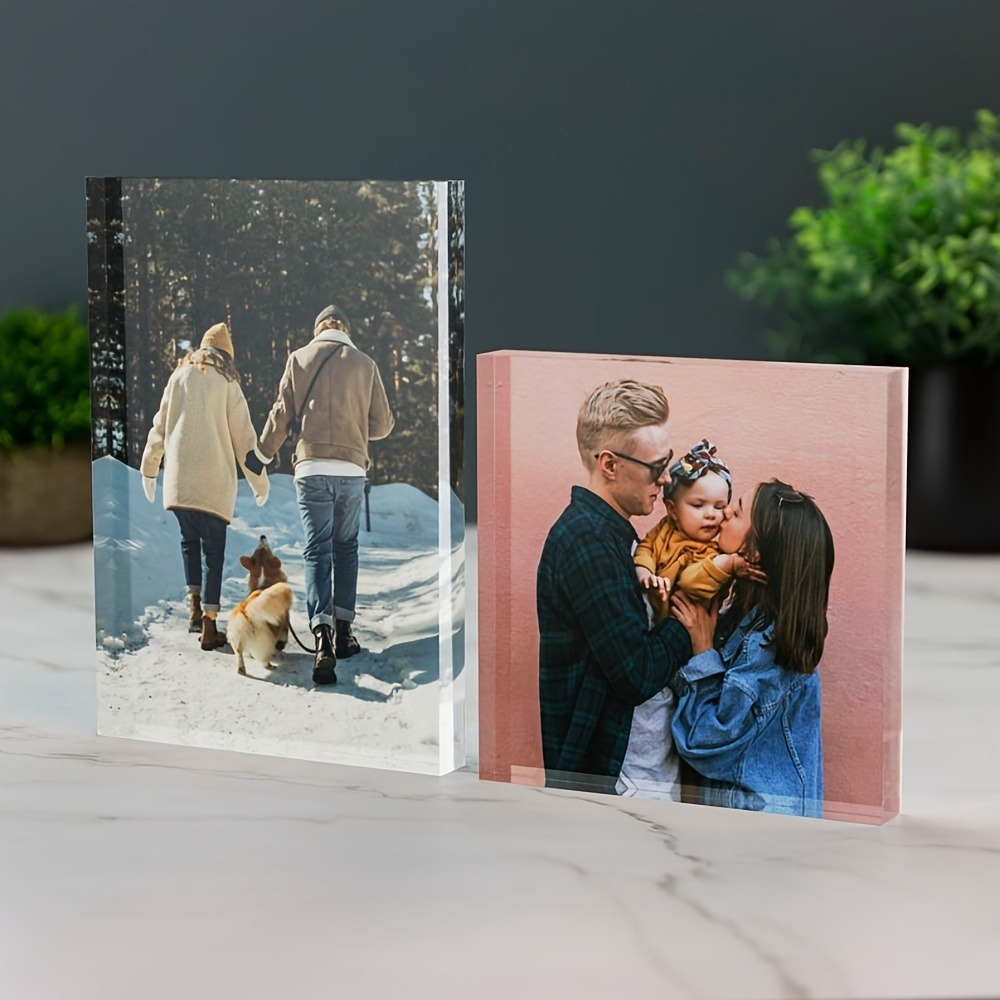 كتلة صور أكريليك ثلاثية الأبعا - مراجعة Photo Acrylic Block وسعره