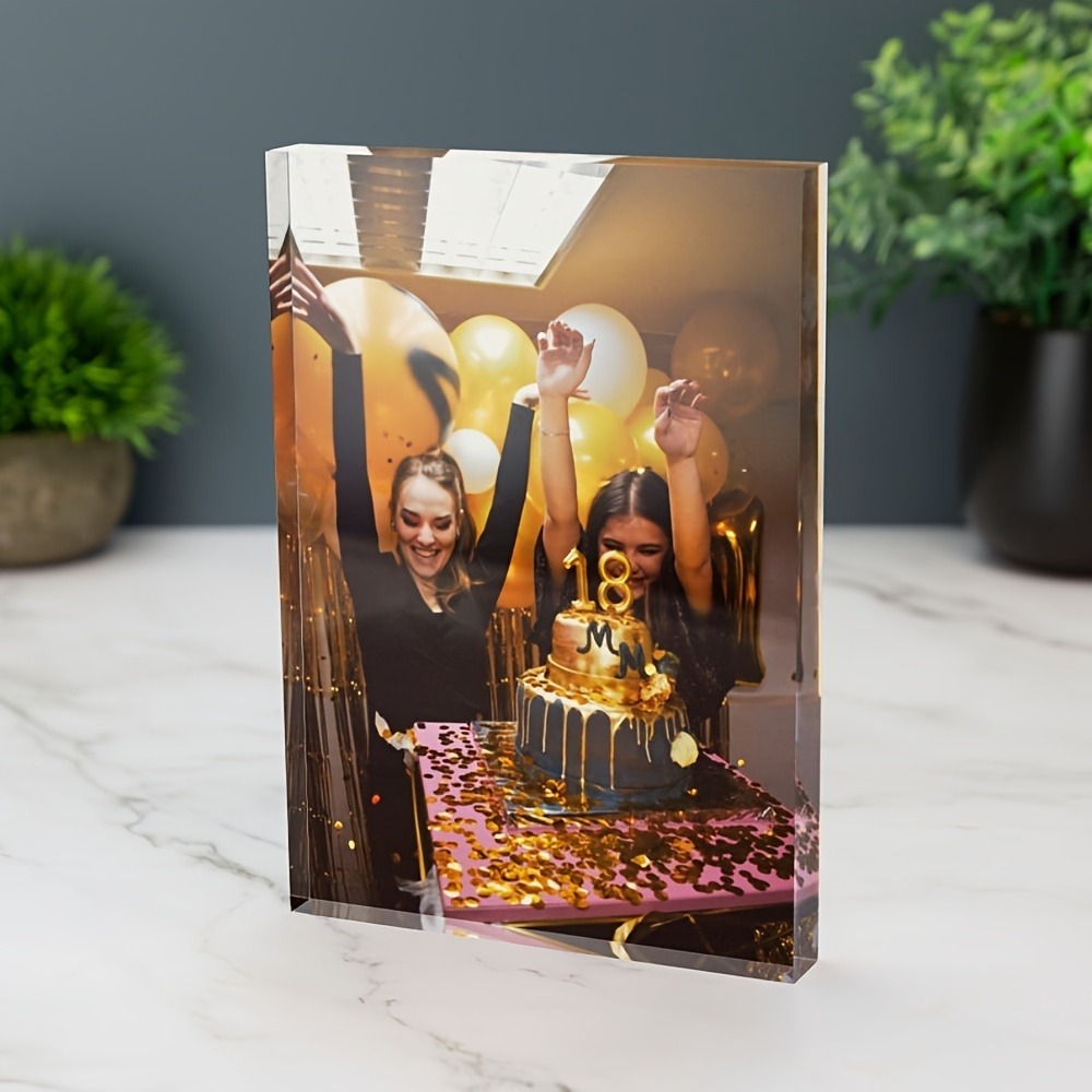 كتلة صور أكريليك ثلاثية الأبعا - مراجعة Photo Acrylic Block وسعره