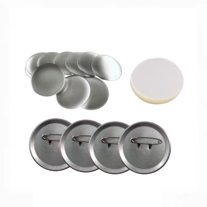 100 قطعة 2.25 بوصة 58 مم مواد  - مراجعة Button Badge Blank وسعره