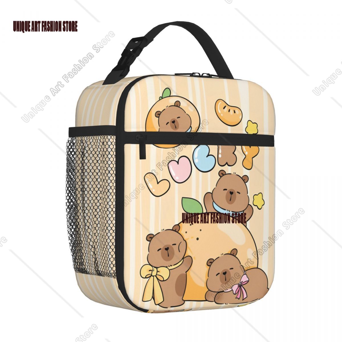 لطيف كابيبارا محظوظ معزول أكيا - مراجعة Tote Bag Sublimation وسعره
