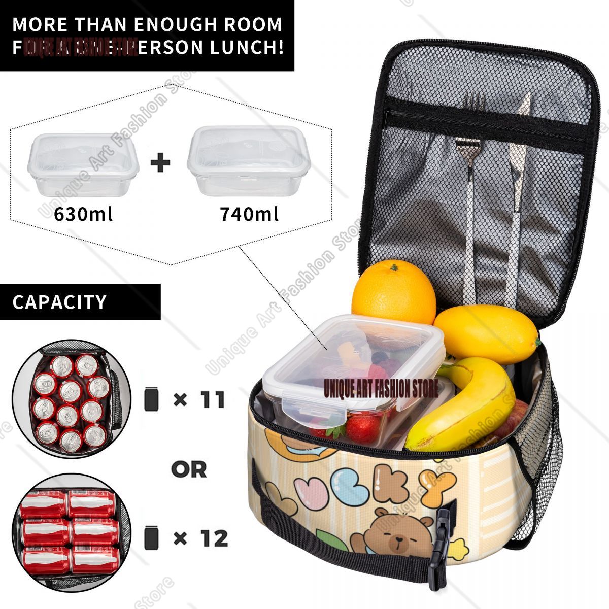 لطيف كابيبارا محظوظ معزول أكيا - مراجعة Tote Bag Sublimation وسعره