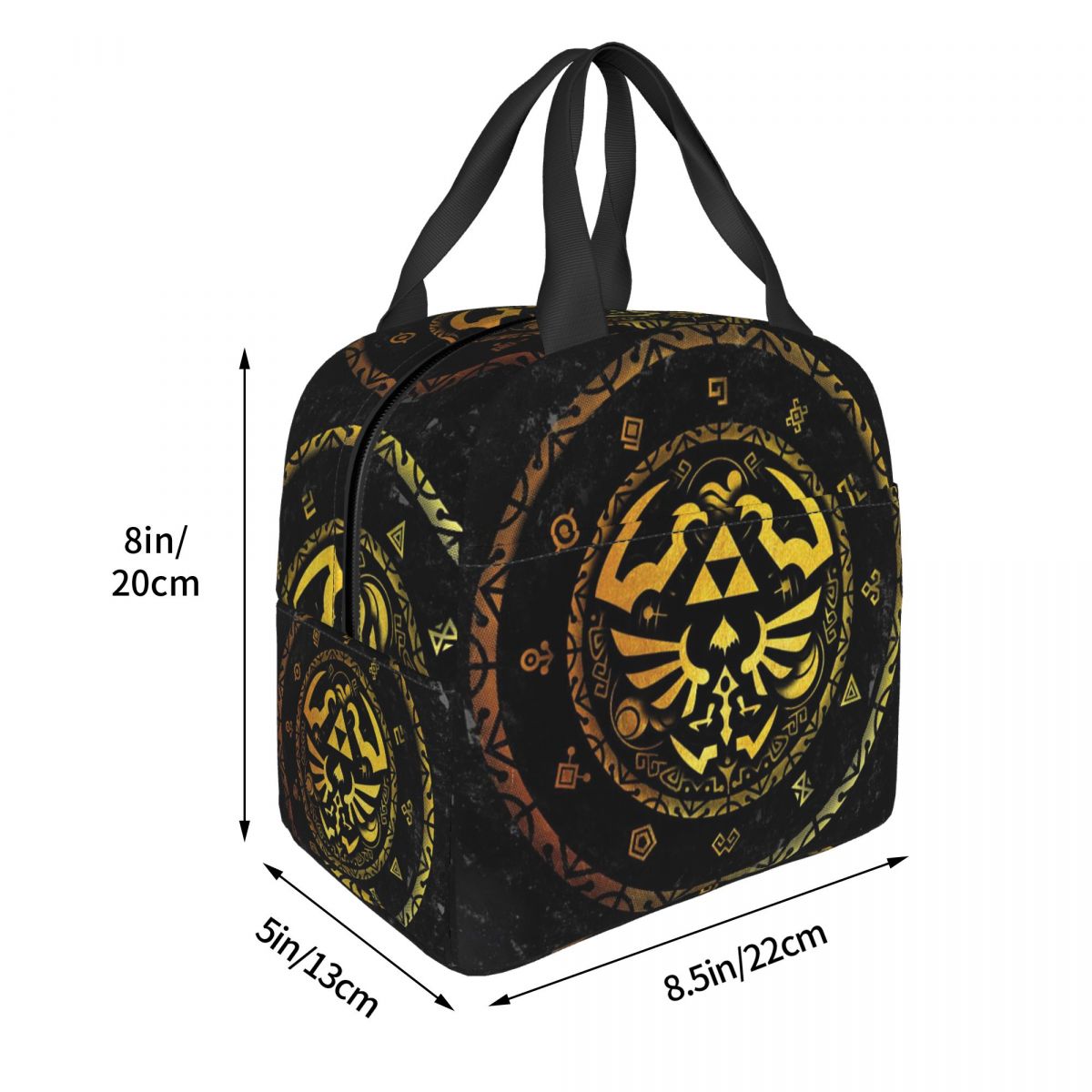 حقيبة غداء معزولة بشعار زيلدا  - مراجعة Tote Bag Sublimation وسعره